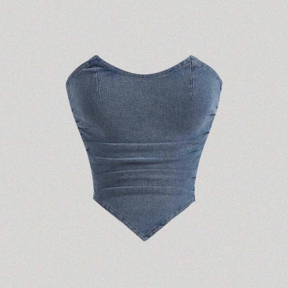 Blue jean Women's Top